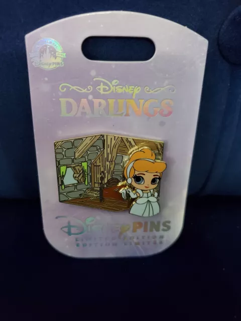 DISNEY PARKS 2023 Darlings Princess Cinderella Limited Edition Pin $19. ...