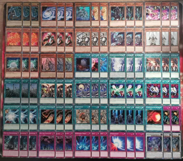 BLAUÄUGIGER WEIßER DRACHE-BLUE EYES DECK/SET/CORE-Azur,Ruf,Augen,Stein Yu-Gi-Oh