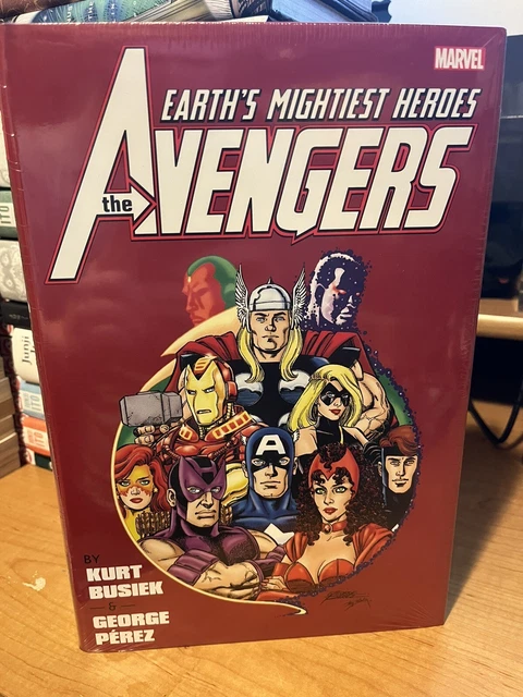 Avengers by Busiek & Perez Omnibus Vol 1 DM Cover New Marvel Comics HC Sealed