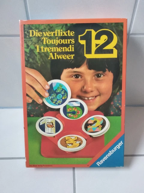 Ravensburger Die verflixte Toujours vollständig Kartenspiel Spiel Vintage 1979