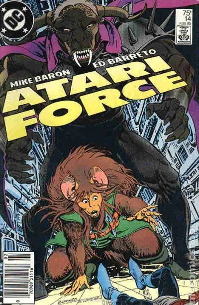 Atari Force #14 FN+ 6.5 1985 Stock Image