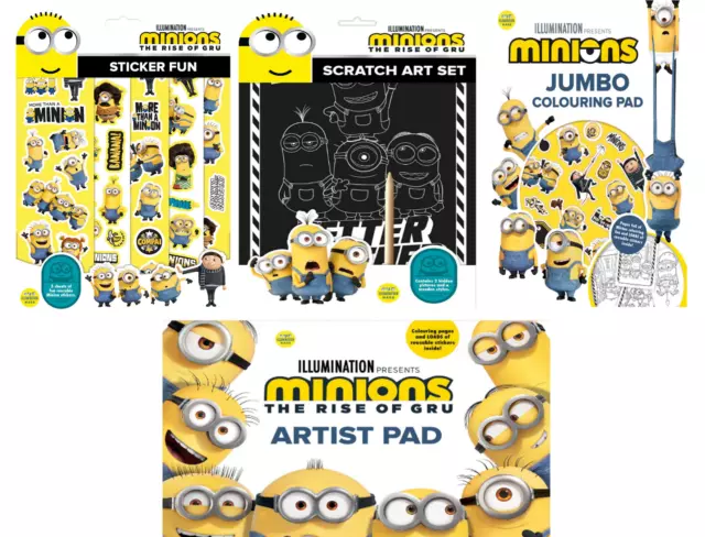 Minions (Alligator) - Activity, Colouring & Art Sets for Children