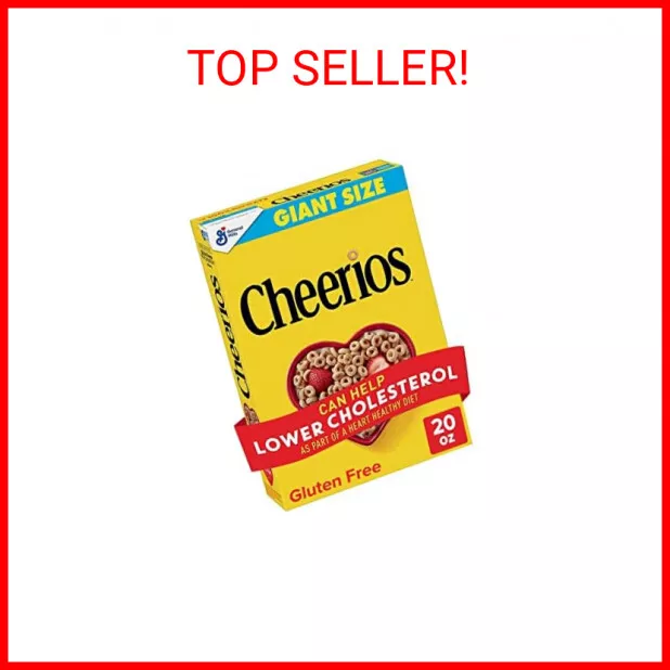 Cheerios Cereal, Limited Edition Happy Heart Shapes, Heart Healthy Cereal With W