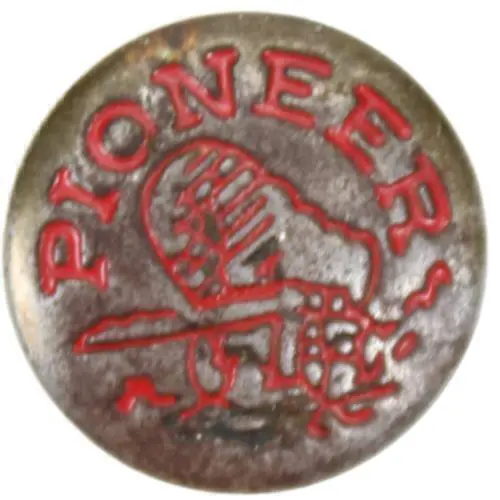 Montgomery Ward Pioneer Button For Denim Overalls Work Pants