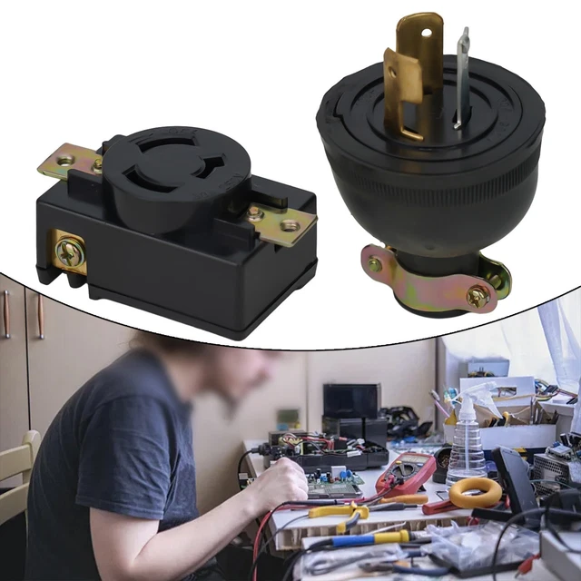 Generator Connection Socket GENERATOR PLUG SOCKET for 2KW Generators Ensures Stable Power Supply ...