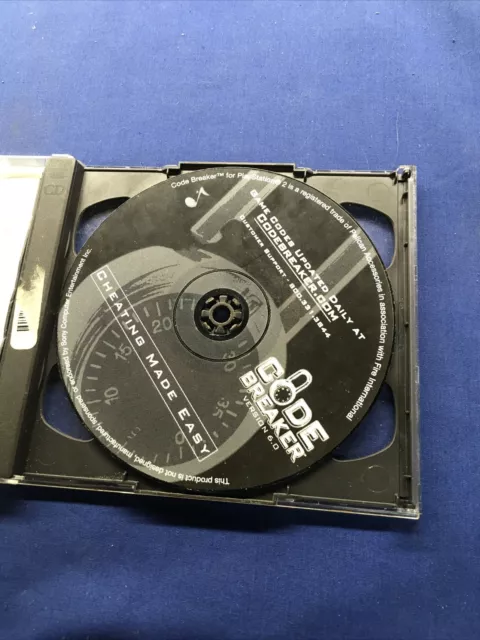 Game Shark 2 Video Game Enhancer V1.0 For PS2 Disc Only - Tested Working