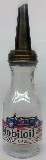 A Very Nice Mobiloil Oil Bottle Master Spout