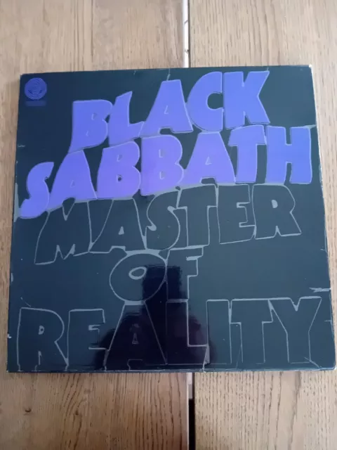 BLACK SABBATH Master of Reality UK Vertigo swirl press in box 1971