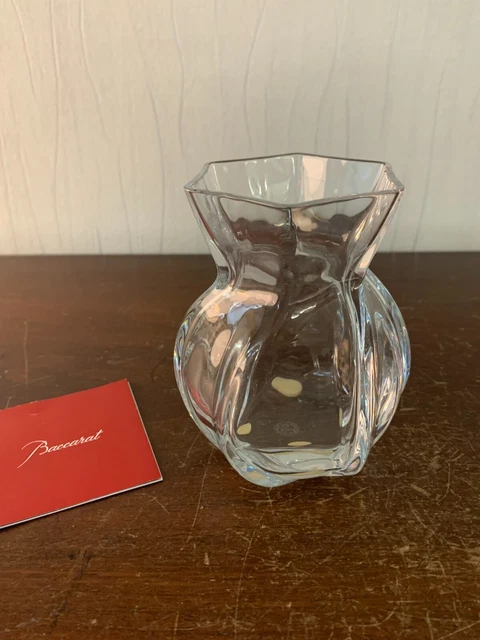 Vases Amphores En Cristal Baccarat – Modèle Aquarelle, Vendus à L'unité, Très Bon état