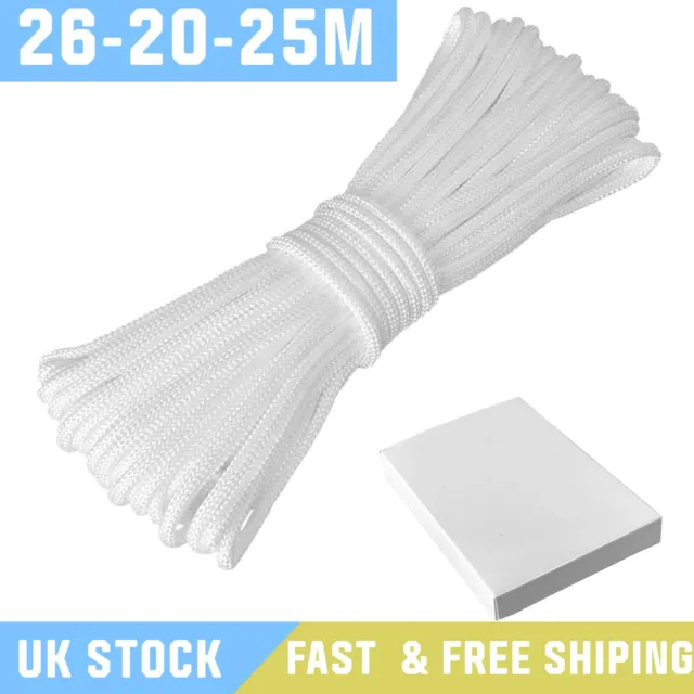 25m PICTURE HANGING CORD / Wire for Frames Art Photos Mirrors Heavy Duty - 30kg