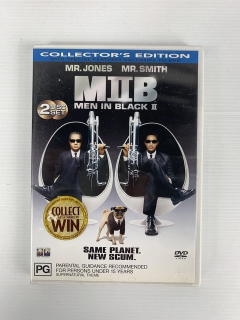 MEN IN BLACK II Collectors Edition DVD R4 Will Smith Tommy Lee Jones ...