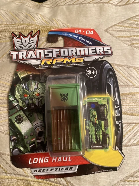 HASBRO TRANSFORMERS RPMS Long Haul Decepticon Toy Car Truck New £10.00 ...