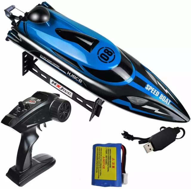 RC Speedboat, Schiff, Boot, Rennboot, 1100 mAh Akku, 2.4GHz, HONGXUNJIE 2