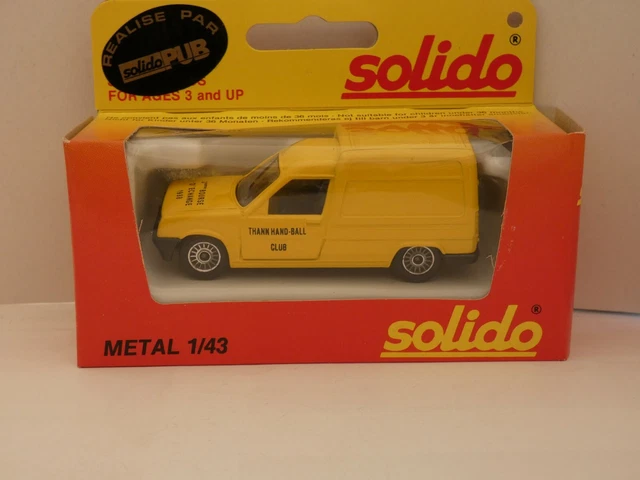 SOLIDO FRANCE RENAULT EXPRESS SAPEURS POMPIERS DU GARD 1/43 code2