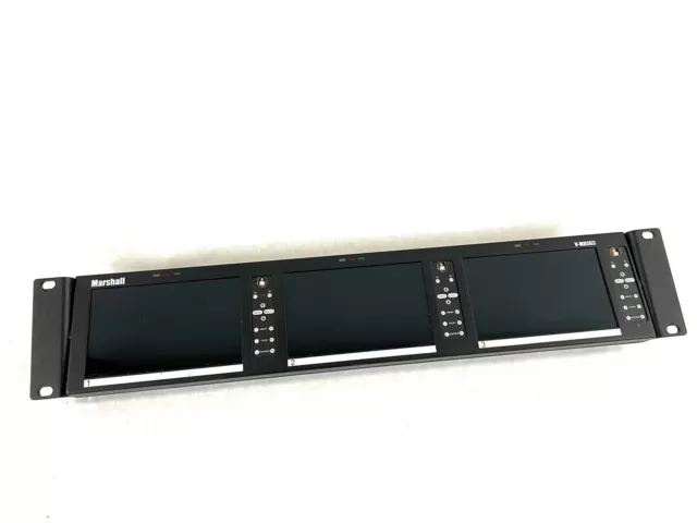 Marshall V-MD503 Rack Mountable 5" High Resolution Triple Monitor Display Unit