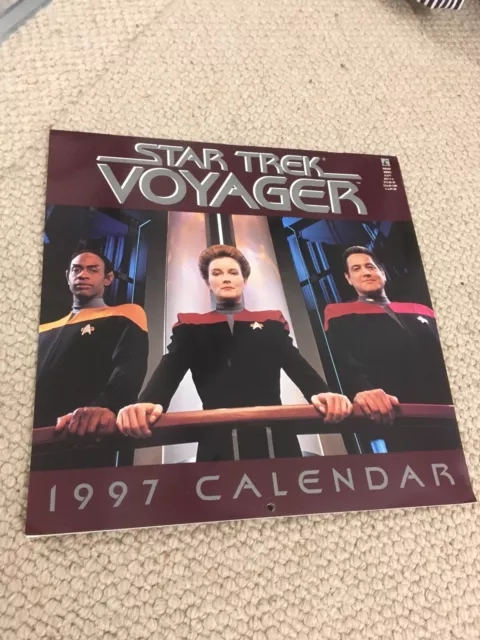 Star Trek Voyager Calendar 1997