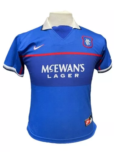 Maillot foot football Glasgow Rangers 1997-1998 HOME