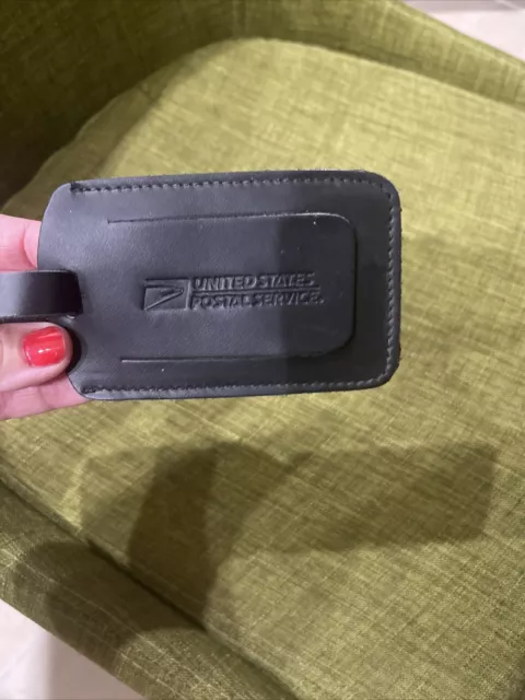 United States Post Office Logo Travel Luggage Bag Tag Suitcase Baggage Black
