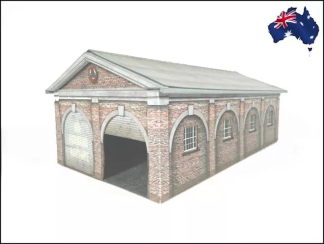 HO Scale Australian ART DECO WAREHOUSE/SHED 1920/30s STYLE