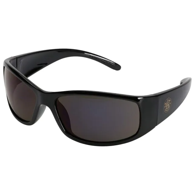 Smith & Wesson Elite Safety Sunglasses, Smoke Lenses & Black Frames, 21303