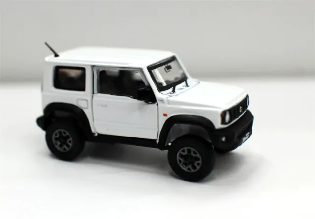 1:64 for BM Creations FOR SUZUKI For SIERRA For Jeep White Right Hand Drive