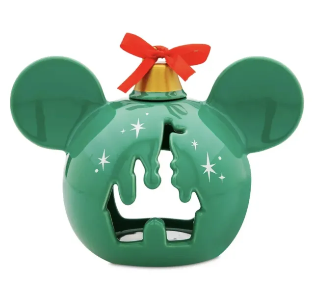 Disney Parks Christmas Mickey Mouse Classics ChristmasVotive Candle Holder NEW 3