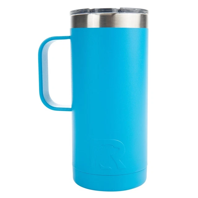 RTIC 16oz Stainless Steel Vacuum-Insulated Travel Mug - Teal, Maroon, ETC NEW 2
