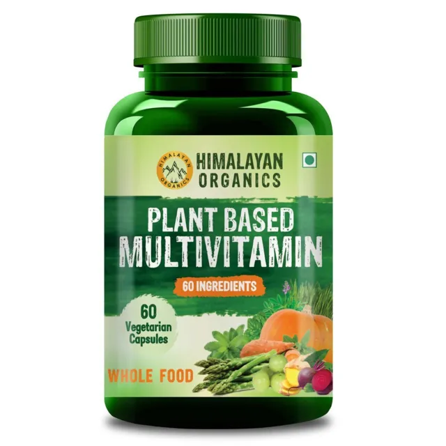 Himalayan Organics Multivitamínico a base de plantas (más de 60...