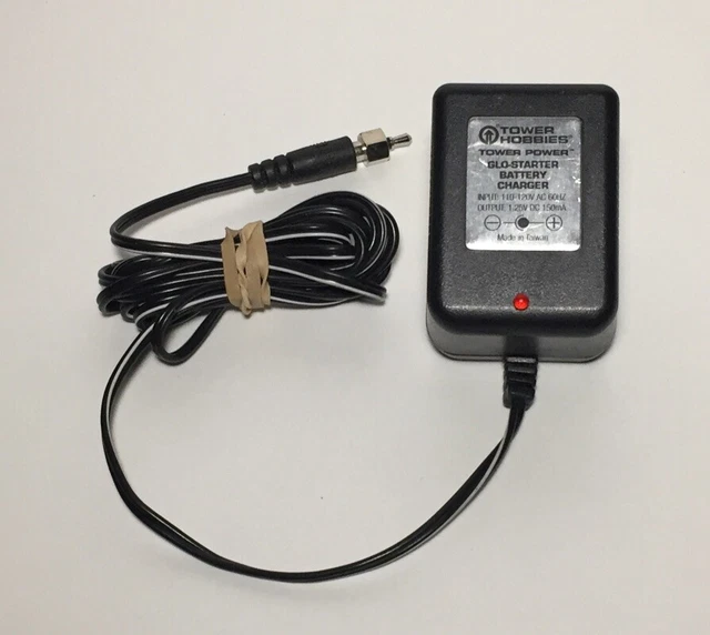 Tower Hobbies Tower Power Glo-Starter Battery Charger AC Adapter