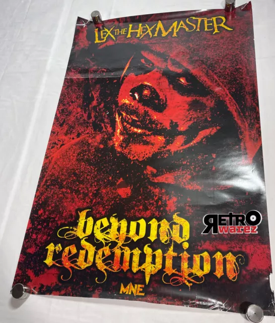Lex The Hex Master - Beyond Redemption  Poster 24x36” twiztid horrorcore Juggalo