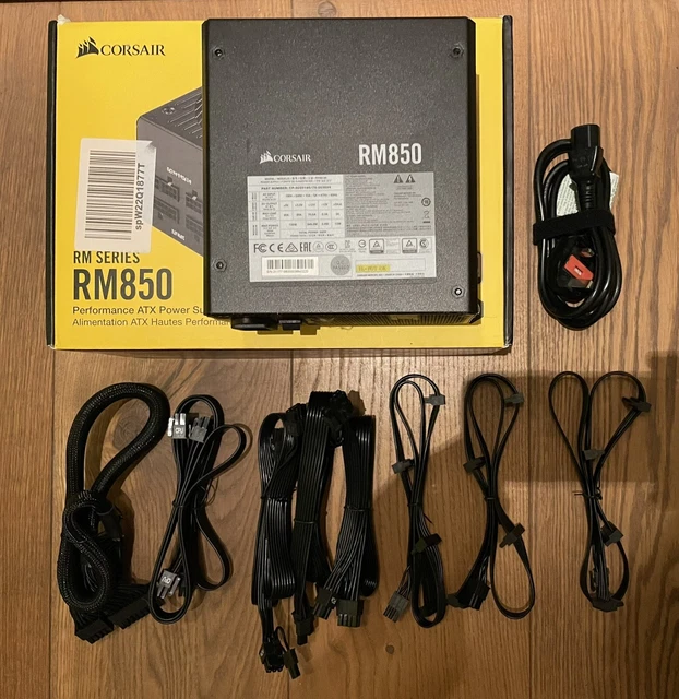 Corsair RM Series RM850 850 Watt 80 PLUS Gold Certified Fully Modular PSU