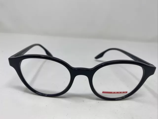 Prada Eyeglasses Frame Vps01M 1Ab-1O1 50-19-145 Black Full Rim Bg51