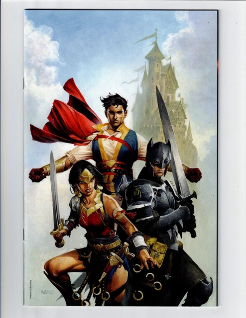 Dark Knights of Steel #1 "In The Beginning" Wayne Reynolds Team Variant Cover
