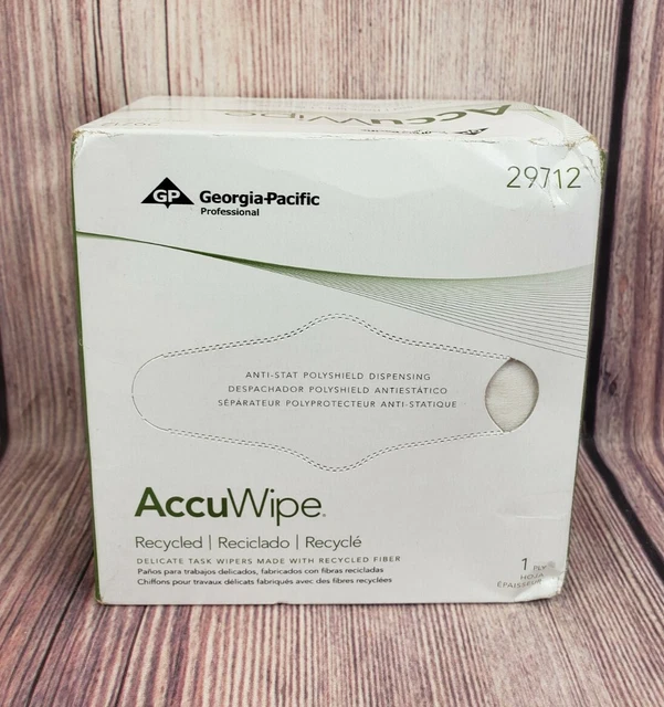 AccuWipe Eyeglass Cleaning Wiping Cloths 29712 - 280 Count