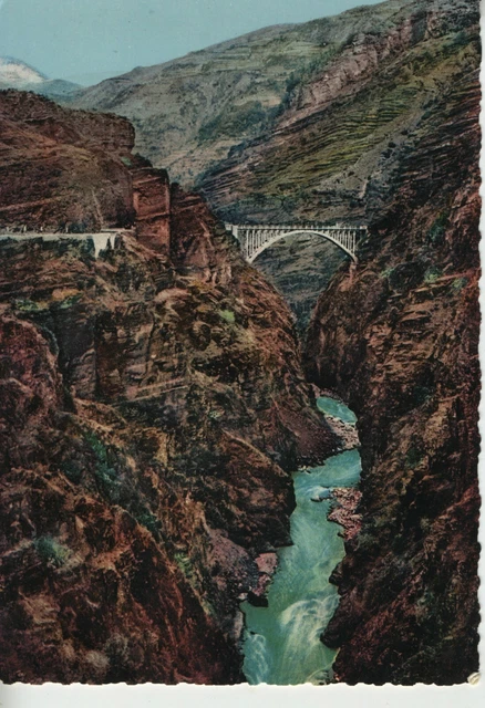 Vintage Postcard of Gorges De Daluis, Southeastern France