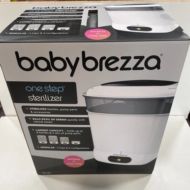 Baby Brezza One Step Advanced Electric Sterilizer and Dryer - White (BRZ0069)