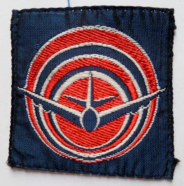 Insigne tissu ancien Armée de l'Air Patch ESCADRILLE BASE ESCADRE AERONAUTIQUE ?