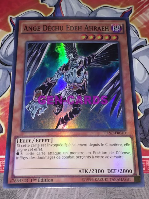 Carte Yu Gi Oh ANGE DECHU EDEH AHRAEH DESO-FR040