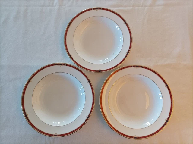 Wedgwood - Stoviglie vintage Colorado - 3 ciotole bordate 9"