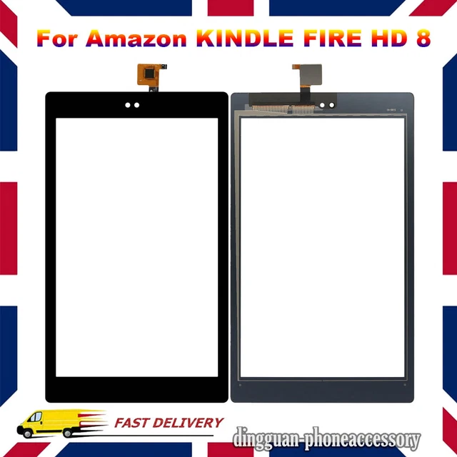 Touch Screen Glass Digitizer Top Lens For Amazon KINDLE FIRE HD 8 8th Gen LS583A
