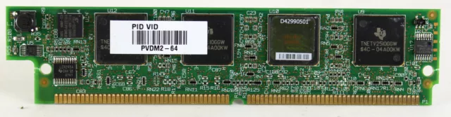 Cisco PVDM2-64 64 Canal Paquet Voix Et Fax Dsp Module 73-8541-05