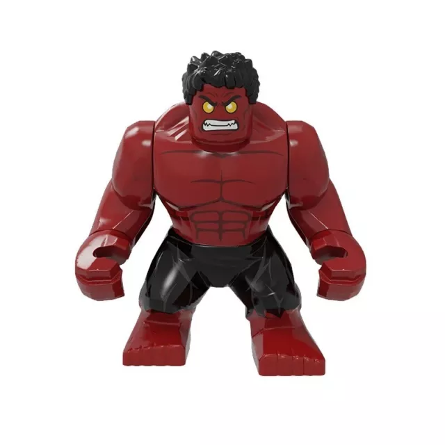 MOC LEGO: Hulk Red Figure Marvel Fast delivery perfect gift