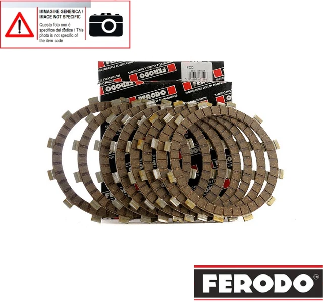 SÉRIE DISQUES EMBRAYAGE Ferodo Honda Crf X 250 Cc 2004 EUR 124,47 ...