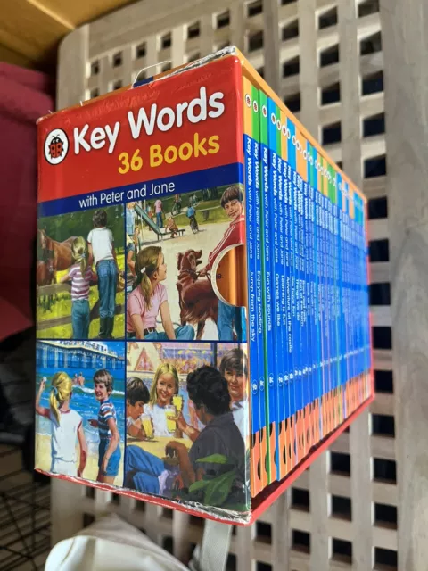 Ladybird Books Key Words with Peter & Jane - Complete Set 36 Books