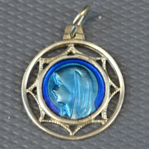 Médaillon Pendentif Religieux En Or Plaqué - Modèle (142-40/1-4) - Occasion