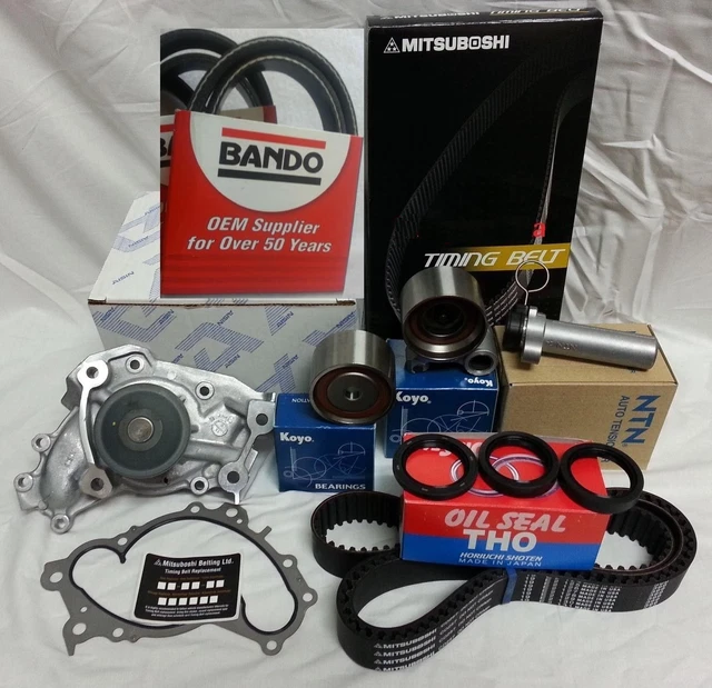 COMPLETE TIMING BELT Drive Belt Water Pump Kit Toyota Lexus V6 1Mzfe