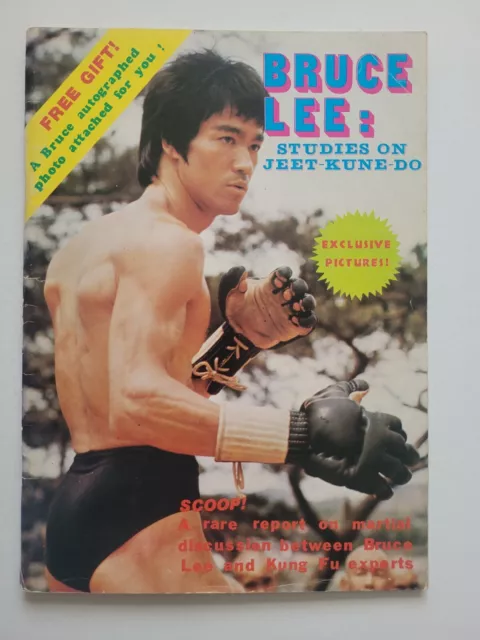 Bruce Lee Studies On Jeet Kune Do Original 1976 Book Hong Kong Jkd Club