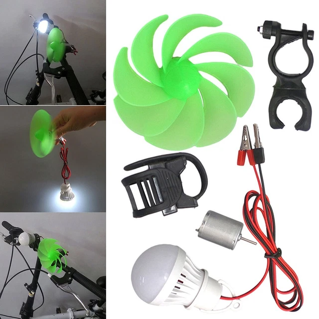 Kit Turbina Eolica Fai Da Te - Mini Generatore Energia Eolica Con Lampadina LED Per Progetti Educativi - Foto 2