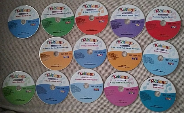 PICK 1 KIDSONGS DVD From This Lot Good Night Sleep Tight Boppin With ...
