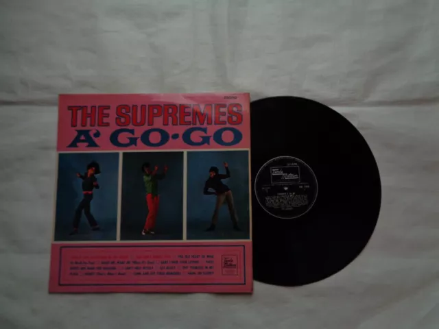 The Supremes – A' Go-Go - ALBUM ON  UK 1st Press Mono A / B Tamla Motown 1966 -